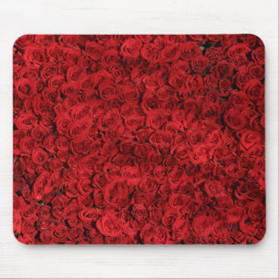 Tapis De Souris Des centaines de belles roses rouges