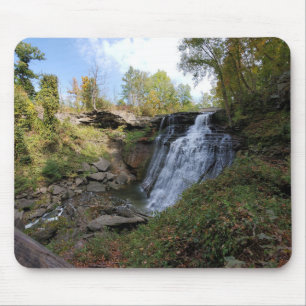Tapis de souris des chutes Brandywine du parc nati