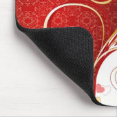 Tapis De Souris Des coeurs de citation romantiques, aujourd'hui et (Coin)