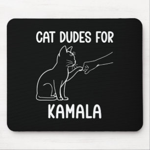 Tapis De Souris Des Dames De Chat Pour Kamala, Une Femme Sans Chat