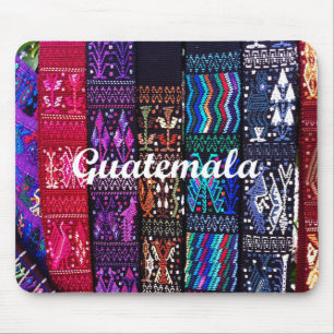 Tapis De Souris Des dessins textiles guatémaltèques.