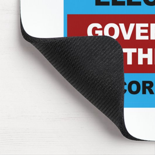 Tapis De Souris Des élections libres et équitables (Coin)