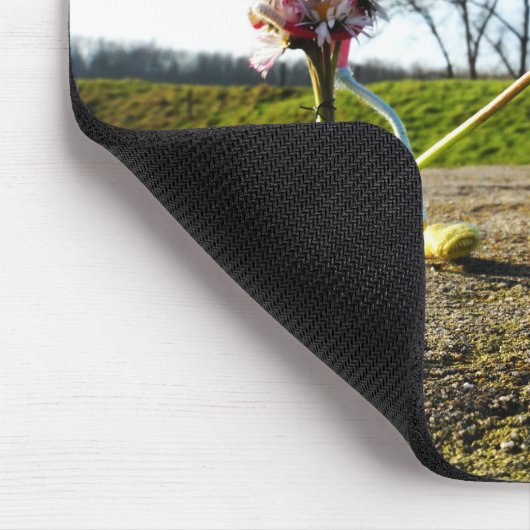 Tapis De Souris Des fubby dans la nature avec des madélifes. (Coin)