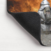 Tapis De Souris Des pompiers neutralisent un incendie (Coin)