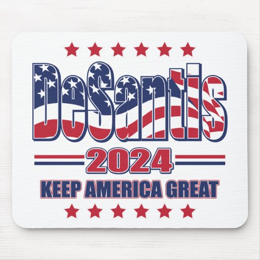 Tapis De Souris DeSantis-2024-Keep-America-Great (Devant)