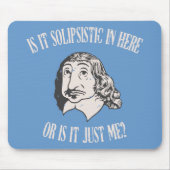Tapis De Souris Descartes Solipsistic (Devant)