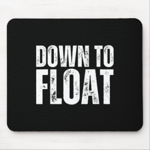 Tapis De Souris Descente de rivière en tubing pour voyage de flott