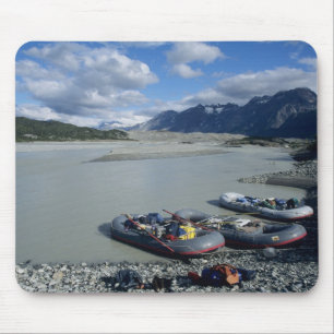 Tapis De Souris Descente en radeau de la rivière Alsek