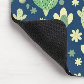 Tapis De Souris Desert Cactus & Succulent Pattern (Coin)