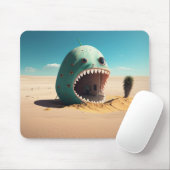 Tapis De Souris Desert Monstre (Avec souris)