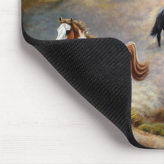 Tapis de souris - désert peint (Coin)