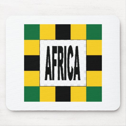 Tapis de souris DESIGN AFRICA (Devant)