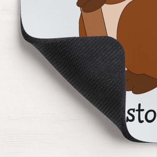 Tapis De Souris Design Beaver (Coin)
