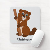 Tapis De Souris Design Beaver (Avec souris)