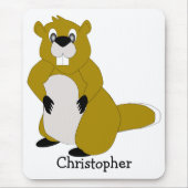 Tapis De Souris Design Beaver (Devant)