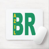 Tapis de souris  DESIGN  BRAZIL (Avec souris)