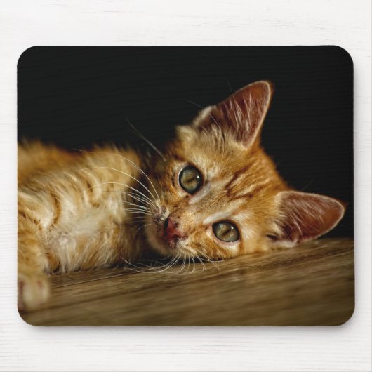 Tapis De Souris Design - Cute chaton (Devant)