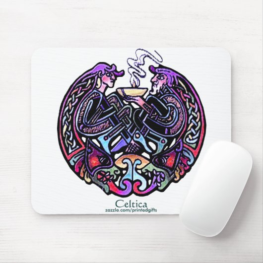 Tapis De Souris Design d'art celtique (Avec souris)
