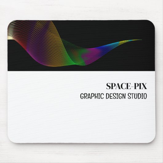 Tapis De Souris Design d'art graphique, graphiste (Devant)