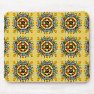 Tapis De Souris Design de carreaux victoriens