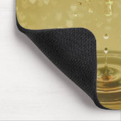 Tapis De Souris Design de coeur en verre romantique (Coin)