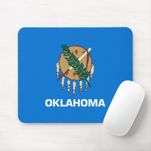 Tapis De Souris Design de l'Oklahoma State (Avec souris)