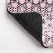 Tapis De Souris Design de métamorphose rose (Coin)