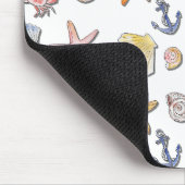 Tapis De Souris Design de plage simple et agréable (Coin)