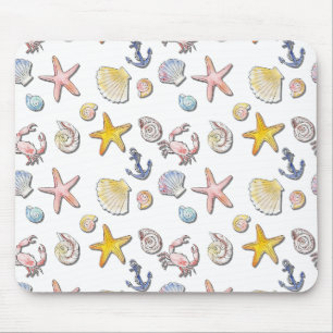 Tapis De Souris Design de plage simple et agréable