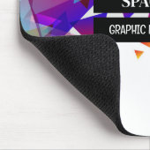 Tapis De Souris Design de triangle graphique, Concepteur graphique (Coin)