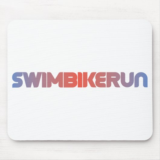 Tapis De Souris Design de triathlon (Devant)