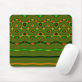 Tapis de souris design digital tribal abstrait, ve (Avec souris)