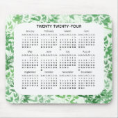 Tapis De Souris Design feuilleté 2024 Mousepad (Devant)