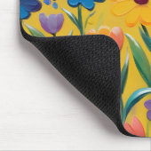 Tapis De Souris Design floral de printemps (Coin)