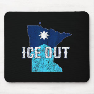 Tapis De Souris Design Glace Vintage Mn Minnesota