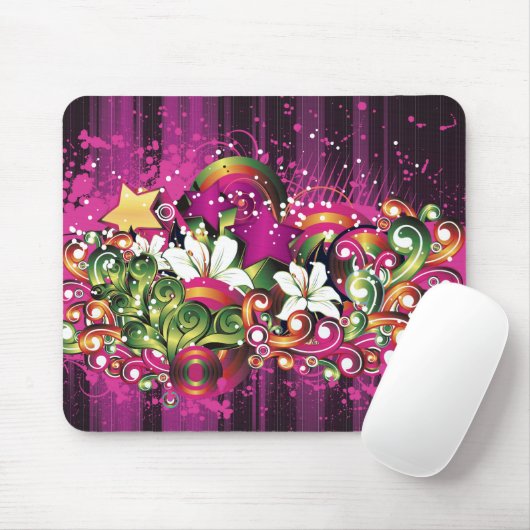 Tapis De Souris Design graphique 20 mousepads (Avec souris)