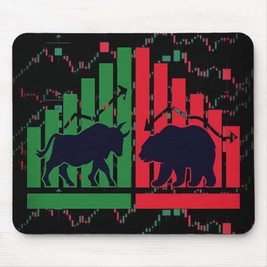 Tapis De Souris Design graphique à bougies Mousepad - Pour les com (Devant)