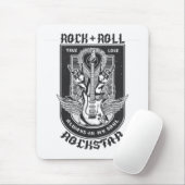 Tapis De Souris Design Guitar Rock (Avec souris)