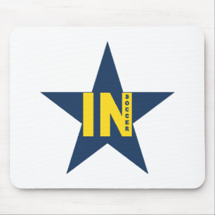 Tapis de souris  DESIGN  INDIANA  SOCCER