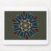 Tapis De Souris Design inspiré de Sari avec détails complexes (Devant)