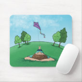Tapis De Souris Design Kite Flying Pad (Avec souris)