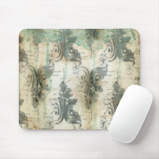 Tapis De Souris Design moderne Fleur De Lis (Avec souris)