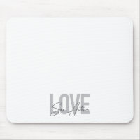 Design moderne, simple, chic, cool Love San Antoni