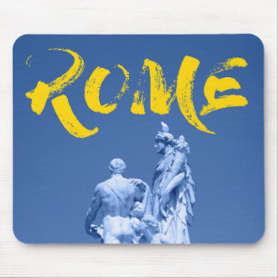 Tapis De Souris Design moderne, urbain, dynamique, cool Rome Cultu