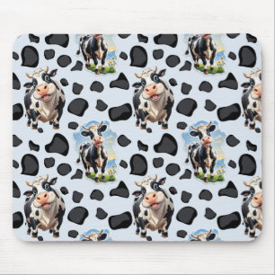 Tapis De Souris Design Motif animal de vache