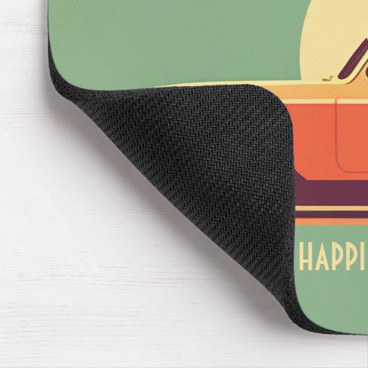 Tapis De Souris Design Mousepad - rétro 60 s (Coin)