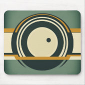 Tapis De Souris Design Mousepad - rétro 70 s (Devant)
