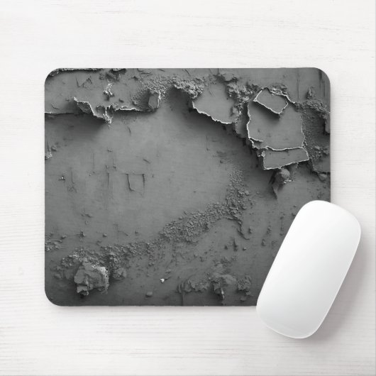 Tapis De Souris Design rustique gris (Avec souris)