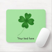 Tapis De Souris Design shamrock simple (Avec souris)