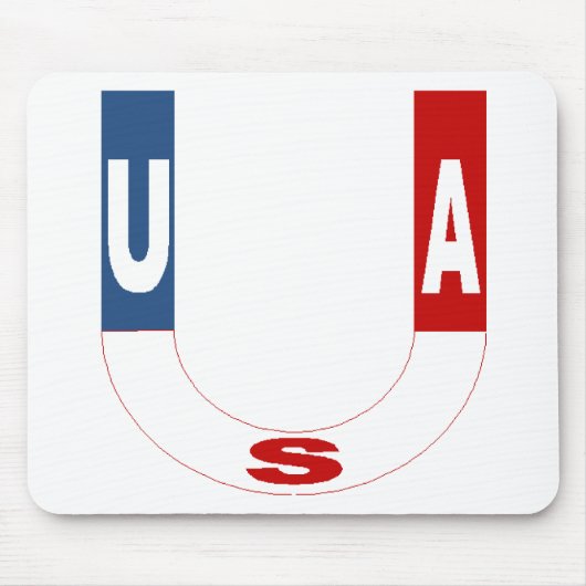 Tapis de souris  DESIGN  USA (Devant)